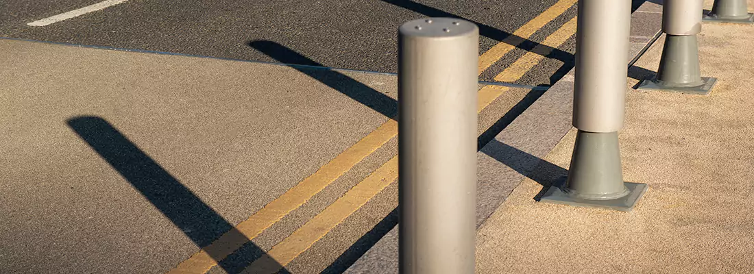 Custom Retractable Barrier Column Installations in Navarre, FL